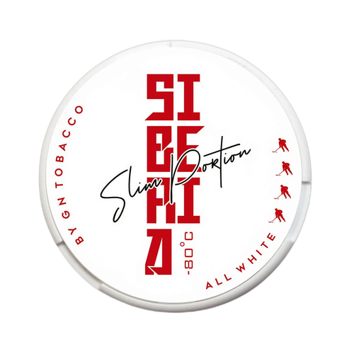 Siberia -80 ℃ All White Slim Nicotine